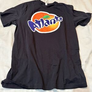 Atlanta Graphic Black T-Shirt